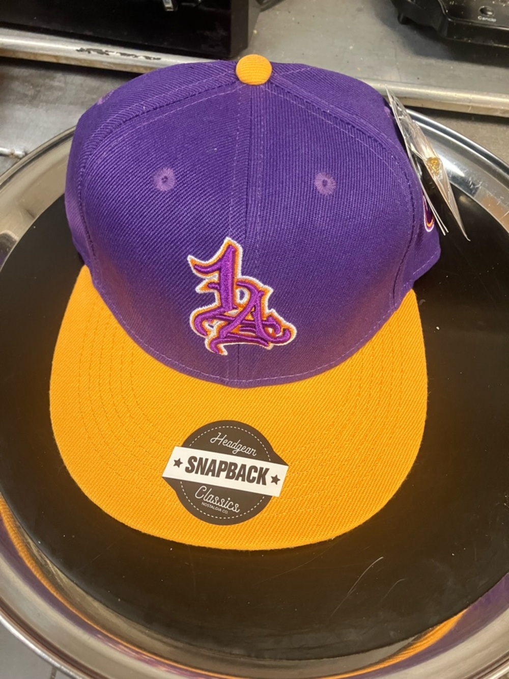 Kobe Bryant Mamba lakers LA tribute headgear classics baseball hat osfa NwT